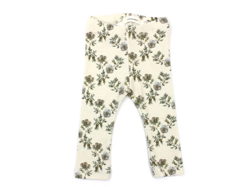 Lil Atelier leggings turtledove print